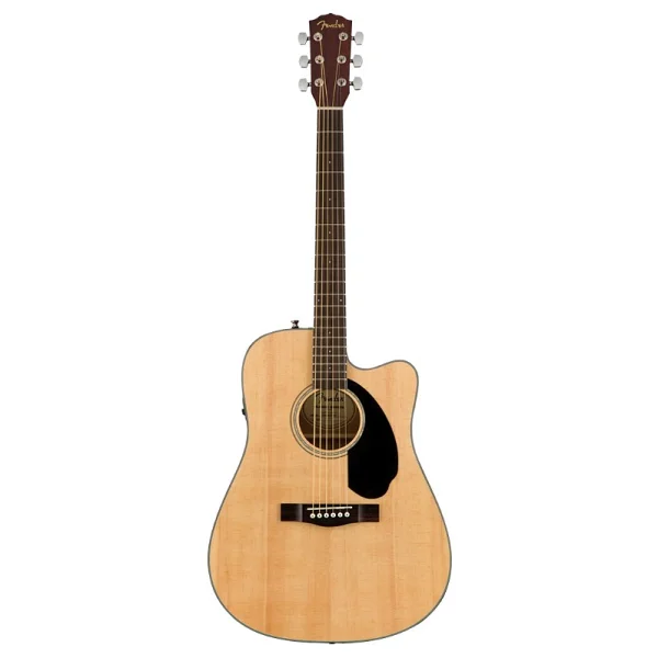 Fender CD-60SCE WN NAT Elektro Akustik Gitar - Görsel 2