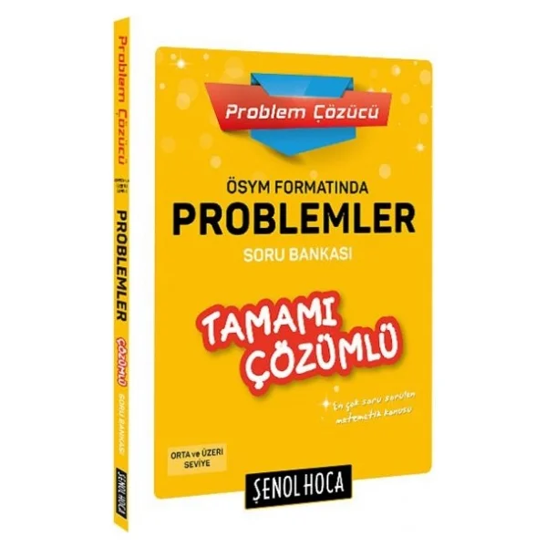 Şenol Hoca Yayınları Ösym Formatında Problemler Çözümlü Soru Bankası - Görsel 2