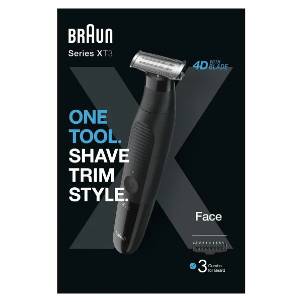 Braun Series X XT 3100 Sakal Şekillendirme ve Tıraş Makinesi - Görsel 6