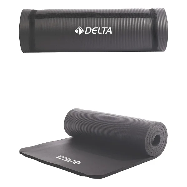 Delta 15 mm Taşıma Askılı Siyah Pilates Minderi - Görsel 7