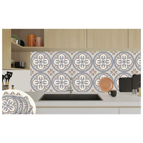 Tink Kendinden Yapışkanlı Alaska 01 Desenli Pvc Karo 30X30 cm (4 Adet) 0,36 M2 - Görsel 5
