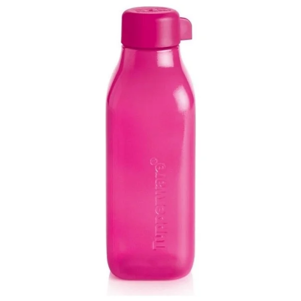 Tupperware Eco Sarı Kare Şişe 500 ml Suluk - Görsel 3