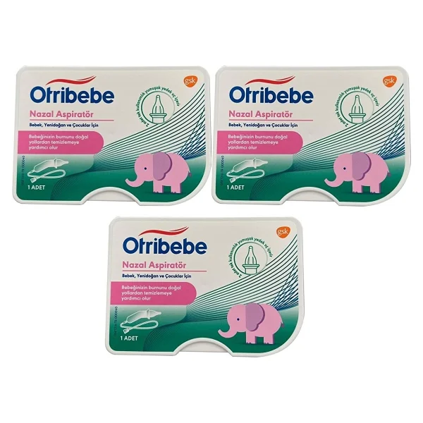 Otribebe Yumuşak Uçlu Nazal Aspiratör 3 Adet - Görsel 2