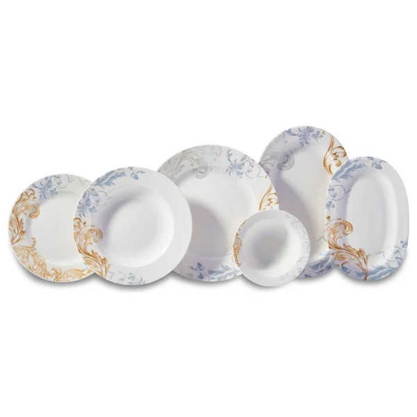 Korkmaz Vanessa Collection A8865 55 Parça 12 Kişilik Yemek Takımı - Görsel 2