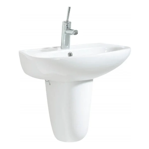 Creavit Sedef SD055 Yarım Ayak Lavabo - Görsel 5