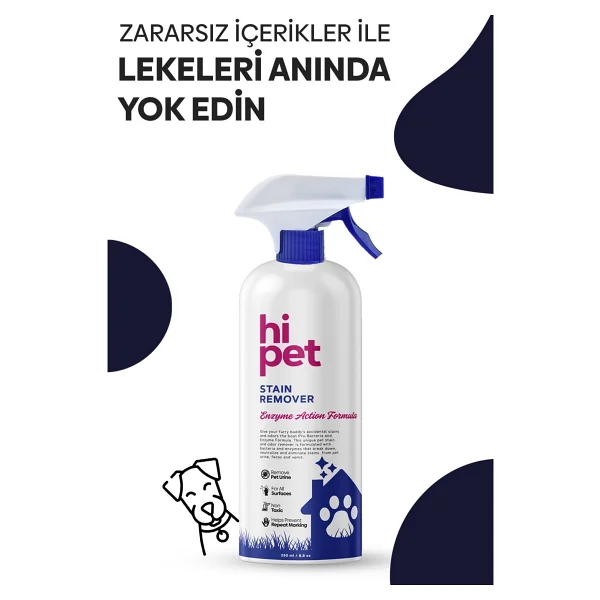Hipet Köpek Leke Çıkarıcı Spray - Görsel 7