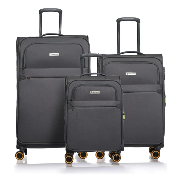 Pierre Cardin 04PC6000 Kumaş Kabin + Orta + Büyük Boy Lacivert 3'lü Valiz Seti - Görsel 10