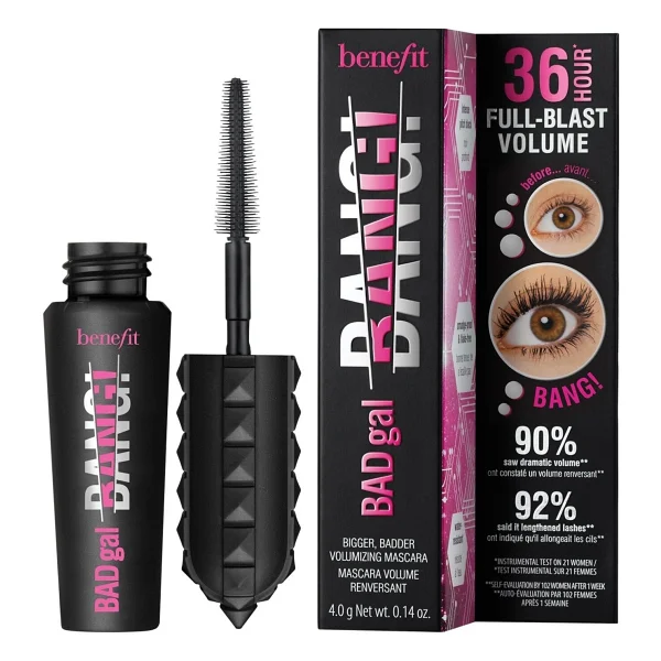 Benefit Badgal Bang! Volumizing Mini Siyah Maskara - Görsel 2