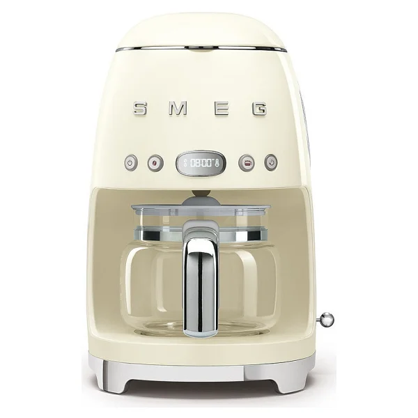 smeg 50's Style Krem Renkli Kettle, Ekmek Kızartma Makinesi ve Filtre Kahve Makinesi Seti - Görsel 2