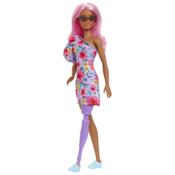 Barbie Fashionistas Protez Bacaklı Büyüleyici Parti Bebeği FBR37-HBV21 - Görsel 5