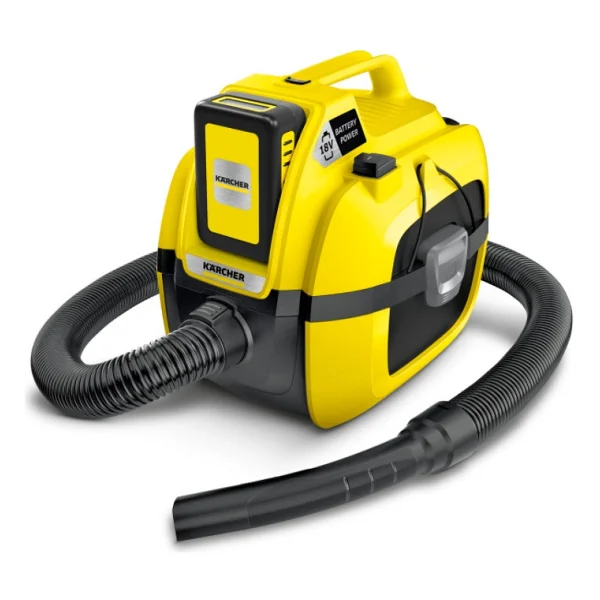 Karcher WD 1 18 V Bataryalı Islak Kuru Süpürge - Görsel 2