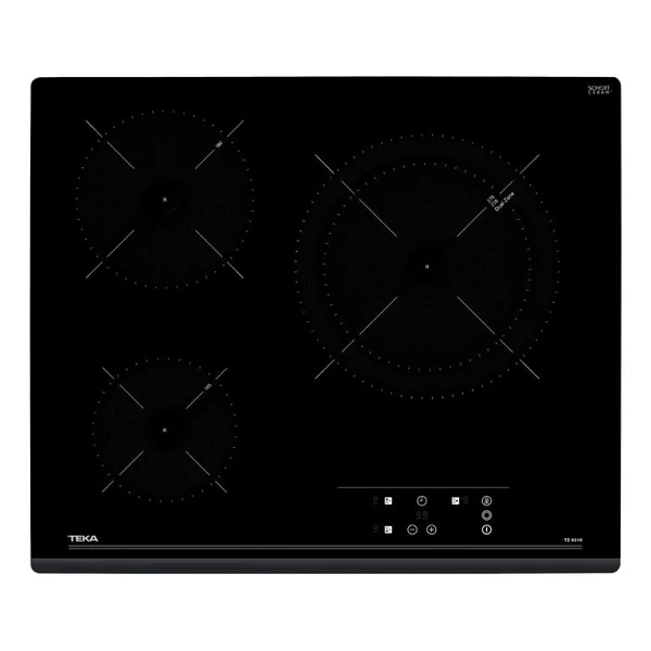 Teka TZ 6316 Vitroseramik Elektrikli Siyah Ankastre Ocak - Görsel 5