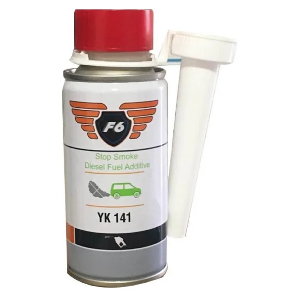 F6 Stop Smoke Diesel Fuel Additive YK 141 150 ML - Görsel 2