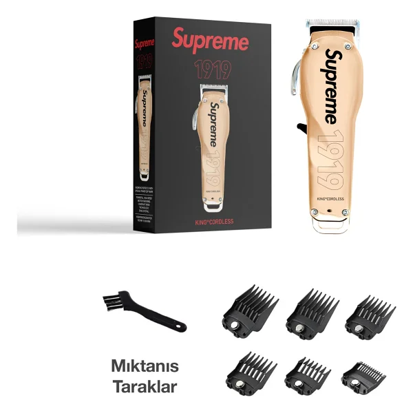 Supreme King Cordless 1919 Saç Kesme Makinesi - Görsel 2