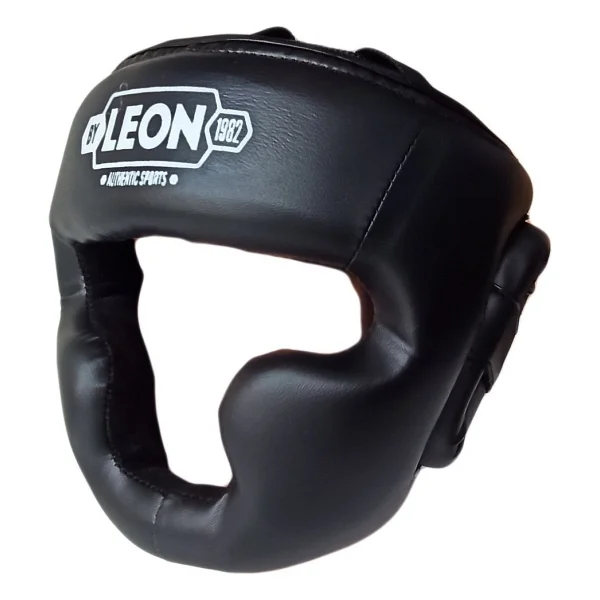 By Leon 1982 Leon Hardy Boks, Muay Thai Ve Kick-Boks Antrenman Kaskı Siyah - Görsel 2