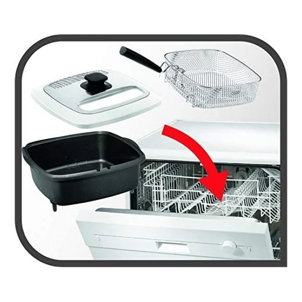 Tefal Versalio Deluxe FR4950 9 in 1 1.3 kg Fritöz - Görsel 5