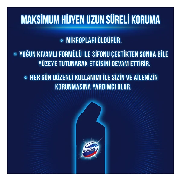Domestos Dağ Esintisi Çamaşır Suyu 750 ml 3'lü - Görsel 5