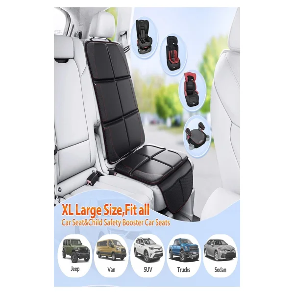 Mastercar Çocuk Koltuğu Alt Koruyucu Minder Isofix Uyumlu - Siyah - Görsel 2