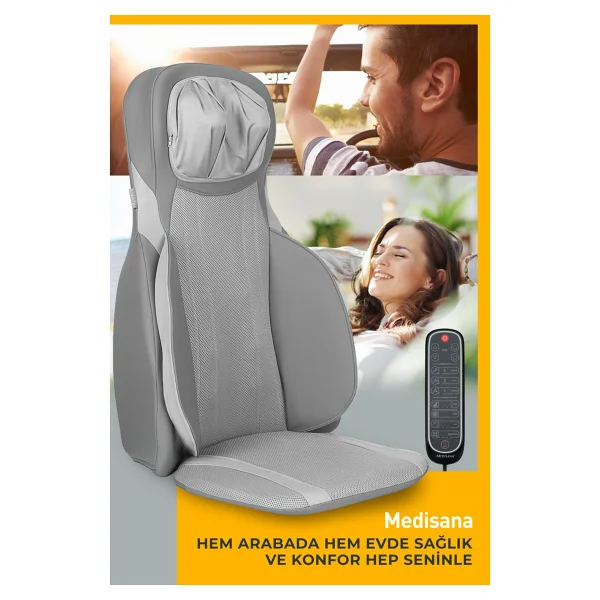 Medisana 88926 Shiatsu Isıtmalı Ovmalı Masaj Minderi - Görsel 5