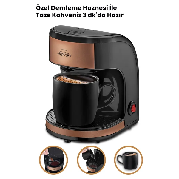 Goldmaster My Coffee MC-100 Filtre Kahve Makinesi - Görsel 2