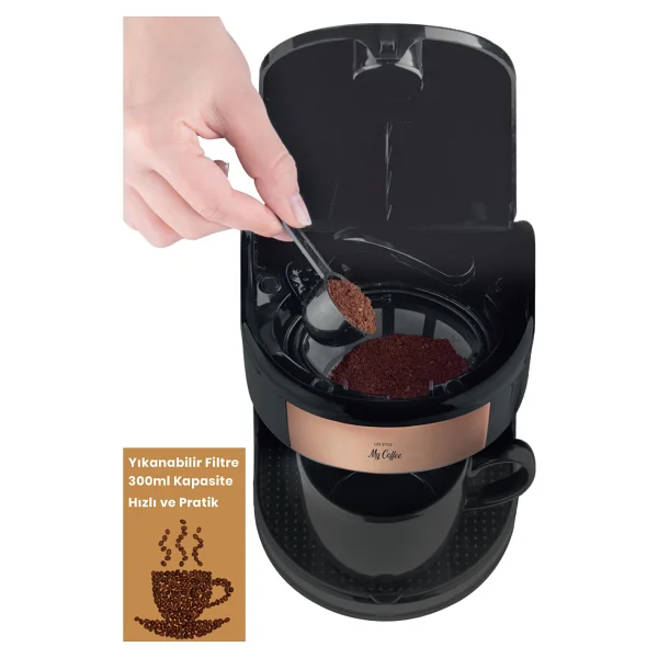 Goldmaster My Coffee MC-100 Filtre Kahve Makinesi - Görsel 3