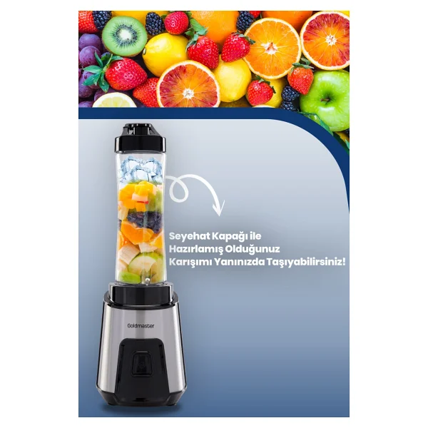 Goldmaster GM-7259 Mix Up 250 W Kişisel Smoothie Blender - Görsel 3