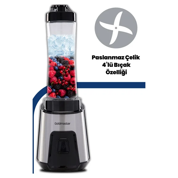 Goldmaster GM-7259 Mix Up 250 W Kişisel Smoothie Blender - Görsel 5