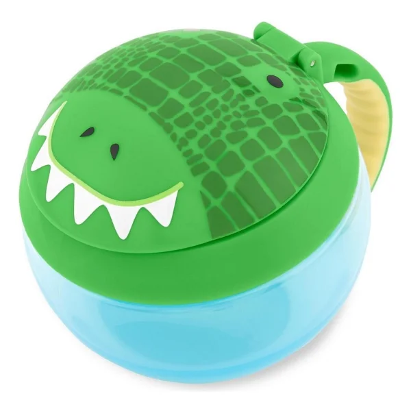 Skip Hop Zoo Çerez Kabı 222 ml - Açık Yeşil - Görsel 7
