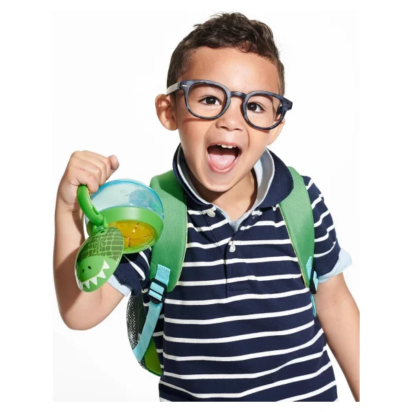 Skip Hop Zoo Çerez Kabı 222 ml - Açık Yeşil - Görsel 5