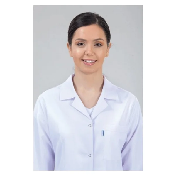 Arel Doktor-Hemşire-Öğretmen Önlüğü Beyaz Önlük Bayan - XL - Görsel 2