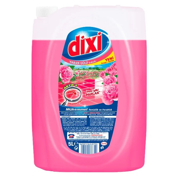 Dixi Yaban Gülü Yüzey Temizleyici 5 lt - Görsel 6
