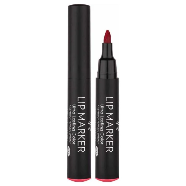 Golden Rose Lip Marker Ultra Lasting Color 105 Keçe Uç Kalıcı Ruj - Görsel 6