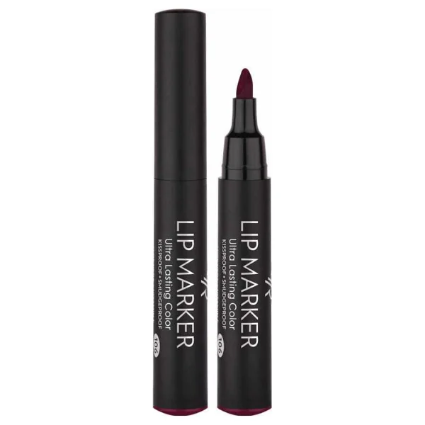 Golden Rose Lip Marker Ultra Lasting Color 105 Keçe Uç Kalıcı Ruj - Görsel 4