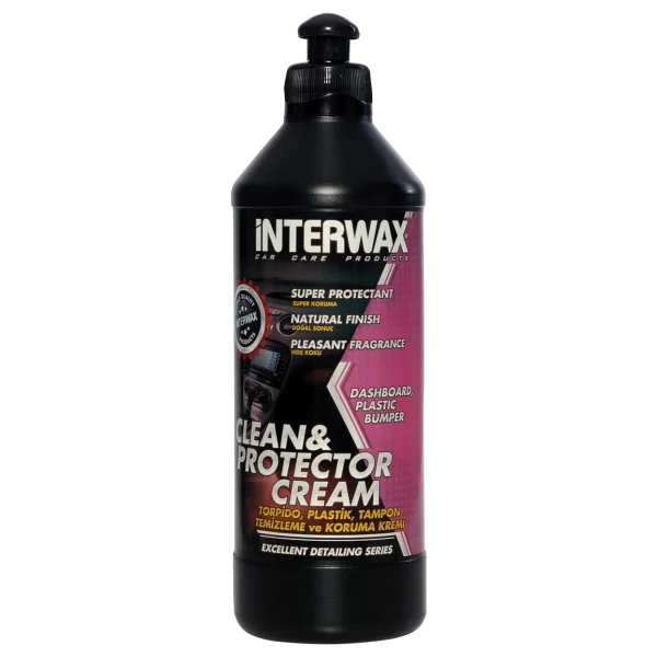 İnterwax Torpido Parlatıcı ve Bakım Kremi 500 ml - Görsel 5
