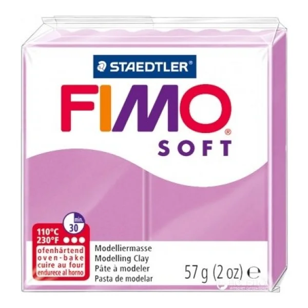 Staedtler Fimo Soft 62 Lavender 57 gr Polimer Kil - Görsel 2