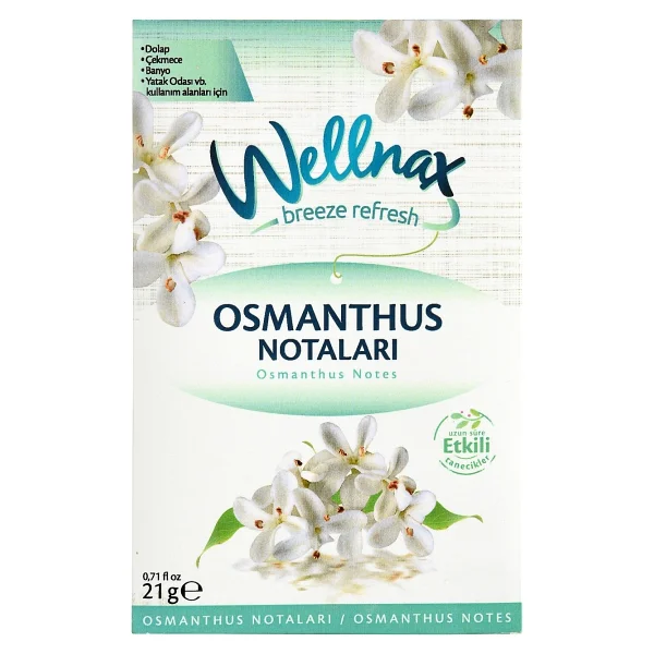 Wellnax Osmanthus Notaları Dolap ve Çekmece Kokusu 21 gr - Görsel 2