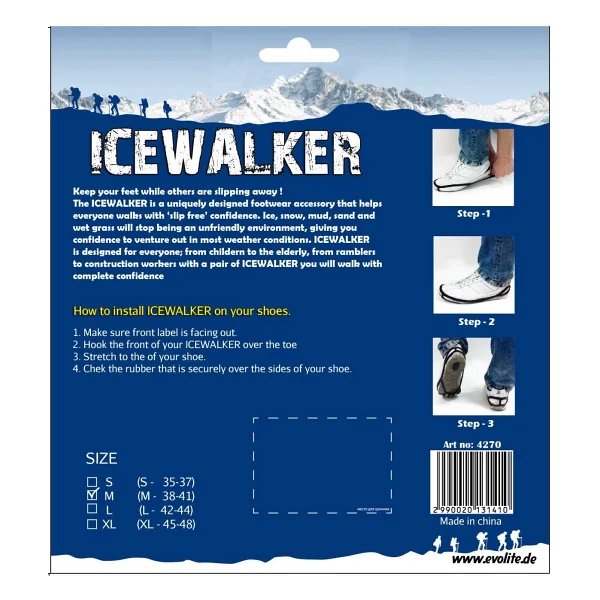 Evolite Evolite Icewalker Karda Kaydırmayan Ayakkabı Altlığı M - Görsel 2
