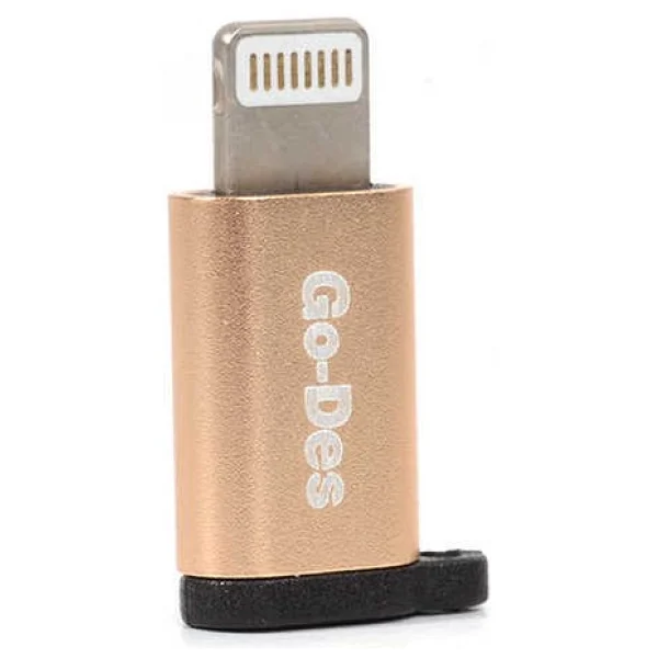 Go-Des GD-CT02 Micro to Lightning Çevirici OTG Kablo - Görsel 2