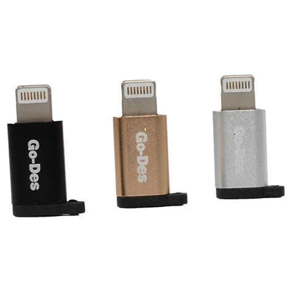 Go-Des GD-CT02 Micro to Lightning Çevirici OTG Kablo - Görsel 3