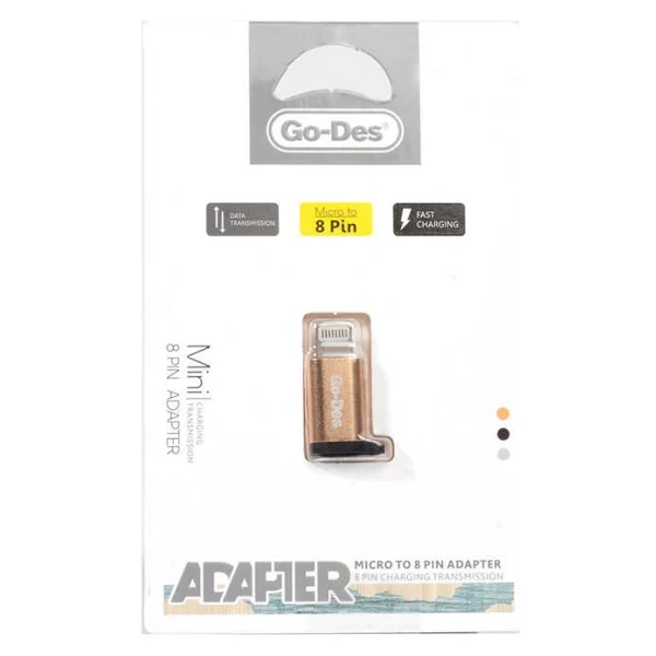 Go-Des GD-CT02 Micro to Lightning Çevirici OTG Kablo - Görsel 5
