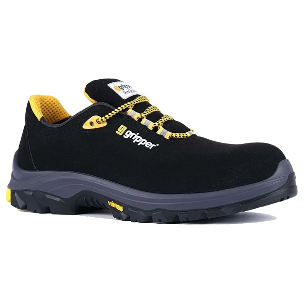 Gripper GPR-55 Siyah Microfiber S2 Kompozit Vibram Taban İş Güvenlik Ayakkabısı - Görsel 6
