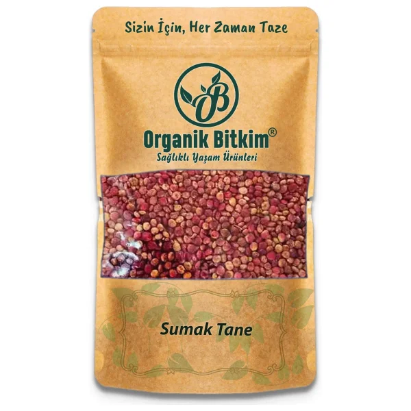 Organik Bitkim 100 gr Tane Sumak - Görsel 5