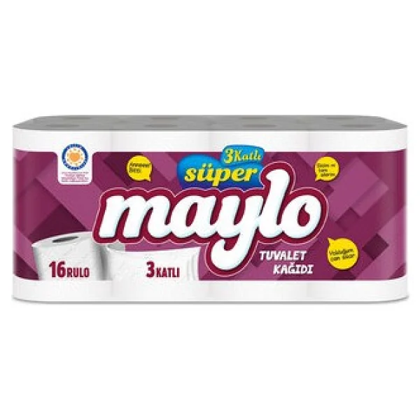 Maylo 3 Katlı 16'lı Tuvalet Kağıdı - Görsel 2