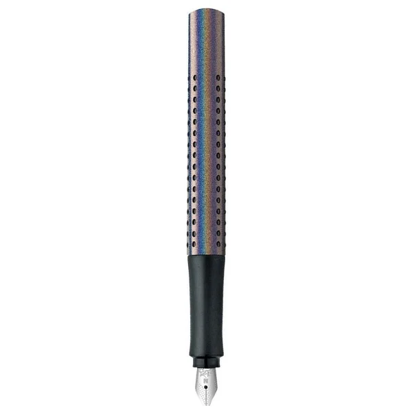 Faber-Castell Grip Edition Glam Gümüş Dolma Kalem - Görsel 2