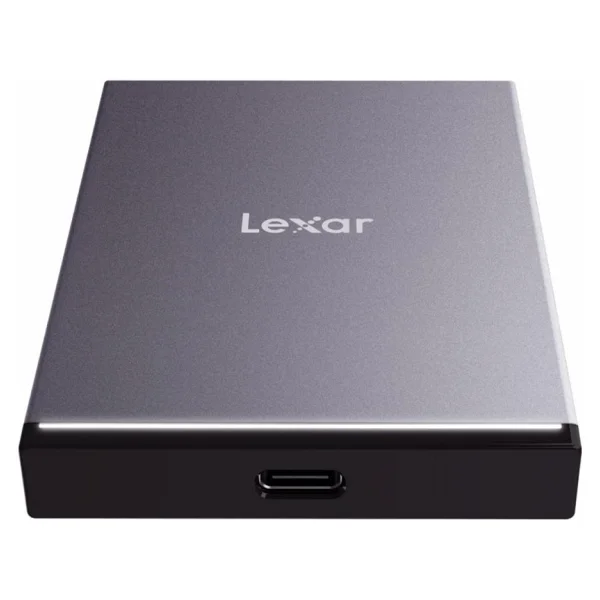 Lexar External Portable SSD 500GB Up To 550MB/S Read And 450MB/S Write - Gri - Görsel 3