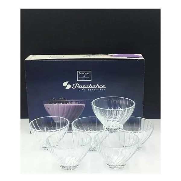 Paşabahçe Bouquet 530216 195 cc 6'lı Kase - Görsel 4