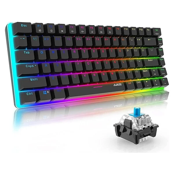 Sarftech T60 Blue Switch Kablolu Mekanik Oyuncu Klavyesi - Görsel 6