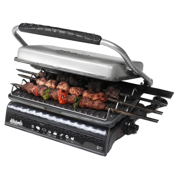 Dökümix Ultra Plus Gri 1800 W Izgara ve Tost Makinesi - Görsel 3