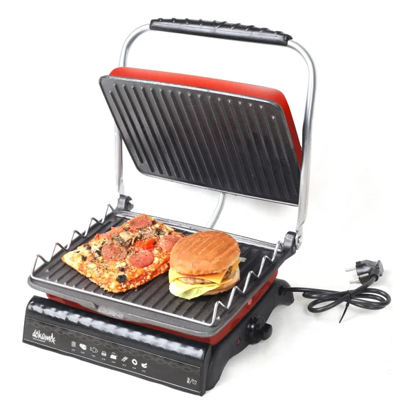 Dökümix Ultra Plus Kırmızı 1800 W Izgara ve Tost Makinesi - Görsel 2