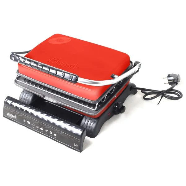 Dökümix Ultra Plus Kırmızı 1800 W Izgara ve Tost Makinesi - Görsel 3